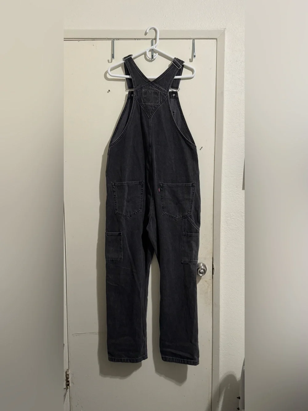 Levi’s Red Tab™ Black Wash Overalls Men's Medium NWT - Heavy Metal Hearts